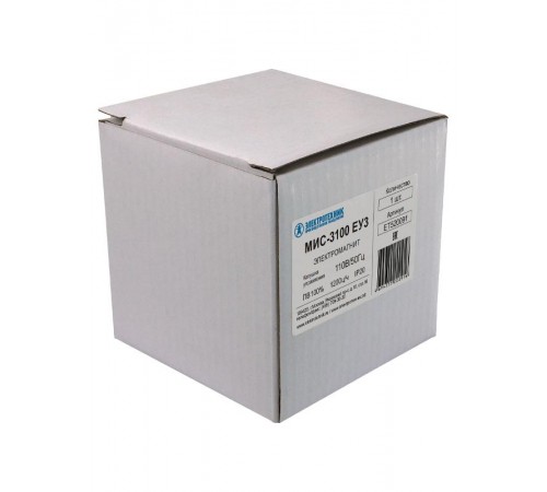 МИС-3100 ЕУ3, 110В, тянущее исполнение, ПВ 100%, IP20, с гибкими выводами, электромагнит     ET520091   Электротехник