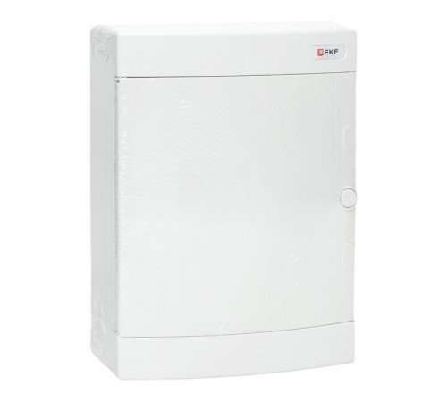 Щит распределительный навесной "Unix" белая дверь 2х12 модулей IP41 EKF PROxima  ux-2x12-nw  EKF