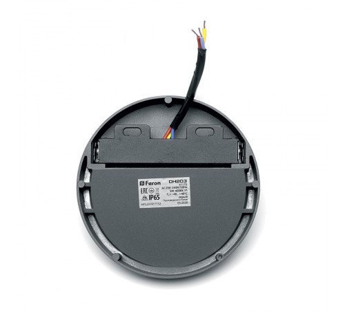 Светильник-подсветка светодиодный встраиваемый DH203 5W 4000K, IP65, серый  41176  Feron