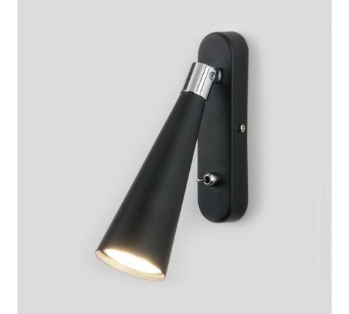 Светильник спот Horn GU10 SW чёрный (MRL 1010) GU10 1*35Вт Elektrostandard  a047874  Elektrostandard