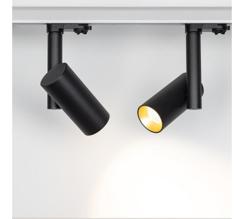Светильник SP-POLO-TRACK-PIPE-R65-8W Warm3000 (BK-GD, 40 deg)  027490  Arlight
