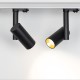 Светильник SP-POLO-TRACK-PIPE-R65-8W Warm3000 (BK-GD, 40 deg)  027490  Arlight