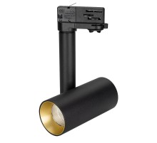 Светильник SP-POLO-TRACK-PIPE-R65-8W Warm3000 (BK-GD, 40 deg)  027490  Arlight
