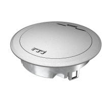 Лючок GES R2 40х140 мм (универсальный, хром.) (GES R2 Cr)  7408856  OBO Bettermann