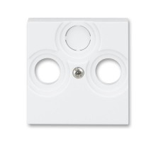 ABB Levit Белый / белый Накладка для розеток TV-R / TV-R-SAT Белый  5011H-A00300 03  2CHH080300A4003  ABB