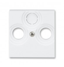 ABB Levit Белый / белый Накладка для розеток TV-R / TV-R-SAT Белый  5011H-A00300 03  2CHH080300A4003  ABB