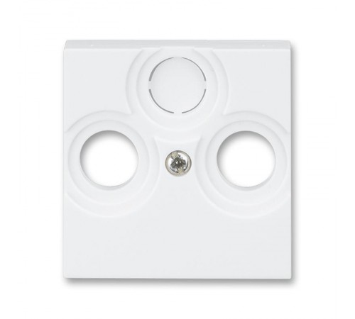 ABB Levit Белый / белый Накладка для розеток TV-R / TV-R-SAT Белый  5011H-A00300 03  2CHH080300A4003  ABB