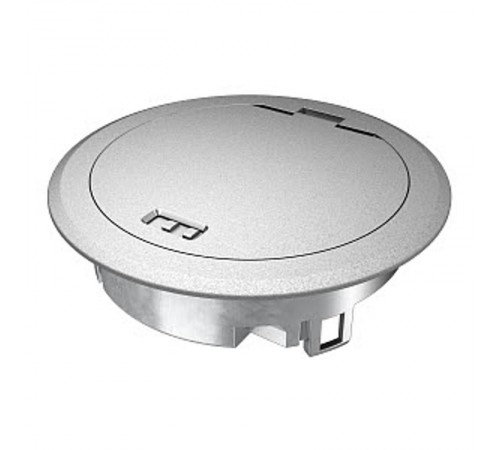 Лючок GES R2 40х140 мм (универсальный, хром.) (GES R2 Cr)  7408856  OBO Bettermann