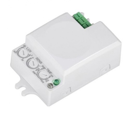 Датчик движения ДД-МВ 401 белый, 500Вт, 360 гр.,8М,IP20,  LDD11-401MB-500-001  IEK