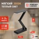 Светильник настольный на основании светодиодный NLED-426 3Вт 3000К черный  Б0020069  ЭРА