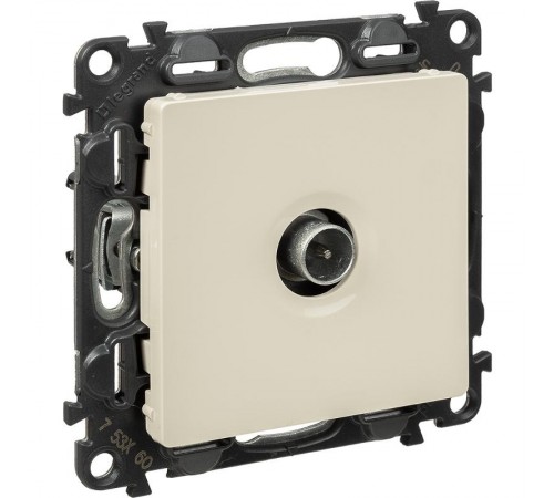 Valena LIFE DIY Сл.кость Розетка TV оконечная 10дБ 0-862 МГц.  753560  Legrand