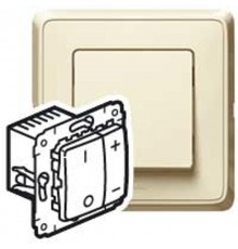 Cariva Сл. кость Светорегулятор нажимной для л/н 500W  773715  Legrand