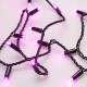 Светодиодная гирлянда ARD-STRING-CLASSIC-10000-BLACK-100LED-STD PINK (230V, 7W)  025806  Arlight