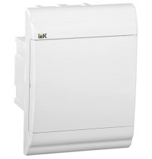 Бокс ЩРВ-П-4 модуля встраиваемый пластик IP41 (210х162х102мм) PRIME белая дверь  MKP82-V-04-WD-41-20  IEK