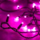 Светодиодная гирлянда ARD-STRING-CLASSIC-10000-BLACK-100LED-STD PINK (230V, 7W)  025806  Arlight