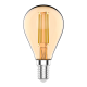 Лампа светодиодная   Basic Filament Шар 3,8W 350lm 2400К Е14 golden LED 1/10/50  1057154  Gauss