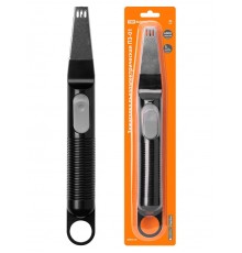 Зажигалка пьезоэлектрическая бытовая ПЗ-01, черная,  SQ2511-0003  TDM