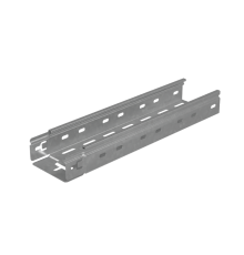 Лоток перф. 50х100х1,0 L6000 мм "Быстрый монтаж ПЛЮС"  LPplus50-100-1.0-6000  КМ - профиль