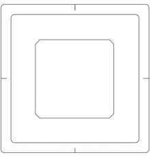 Липучка для радиопередатчика  80KLEFO  Jung