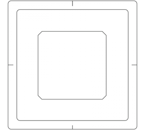 Липучка для радиопередатчика  80KLEFO  Jung