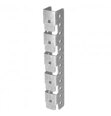 Универсальное крепление к сетке винтовое для одной консоли, толщ. 2,0 мм, гор. цинк  УКСВ-1-2,0-ГЦ  OSTEC