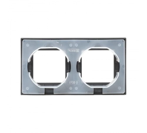 2 - местная рамка, IP44, мокко, пластик Эпика  UP1-FPM-02-44 EKF