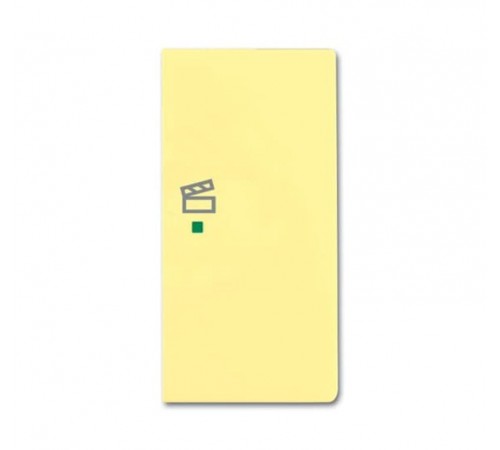 Клавиша двойная правая free@home, сцена, future, цвет sahara/жёлтый6220-0-0579 ABB