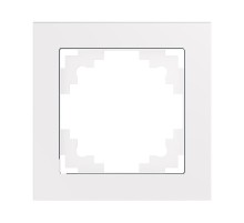Рамка 1-местная, серия Катрин, GFR00-7001-01, белый  39517  STEKKER