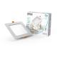 Светильник  Basic Downlight квадрат 9W 720lm 4000K 170-260V IP20 120*26 белый LED 1/100  9031420209  Gauss