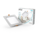 Светильник  Basic Downlight квадрат 9W 720lm 4000K 170-260V IP20 120*26 белый LED 1/100  9031420209  Gauss