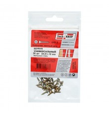 Саморез ШУж 3,5х12 пот. гол. (35 шт) - пакет ( 0,023 кг)  102478  Tech-KREP