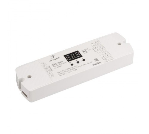 Декодер SMART-K20-DMX (12-48V, 4x700mA)  023828  Arlight