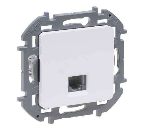 Inspiria Белый Розетка телефонная RJ11 С/У без рамки  673820  Legrand
