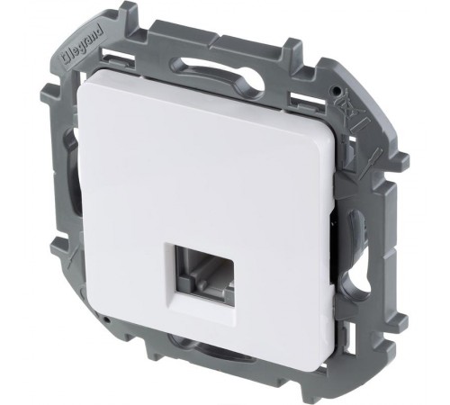 Inspiria Белый Розетка телефонная RJ11 С/У без рамки  673820  Legrand