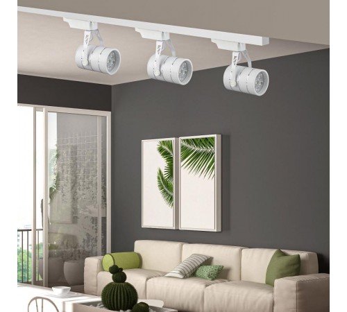 Светильник светодиодный трековый TR3 - 7 WH 7Вт белый SMD  Б0032104  ЭРА