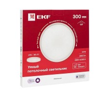 Умный потолочный светильник 300 мм 24W EKF Connect  sclwf-300-cct  EKF