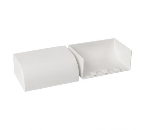 Заглушка (100х40) (2 шт) Plast EKF PROxima Белый    ecw-100-40x2   EKF