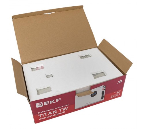 Стабилизатор напряжения электронный с возможностью настенного монтажа TITAN -TW-2000  stab-TW-2000 EKF