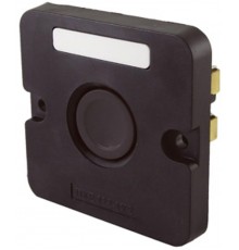 ПКЕ 122-1 У2, 10А, 660В, 1 элемент, чёрный цилиндр, в нишу, IP54, пост управления  (ЭТ)  ET519059  Электротехник