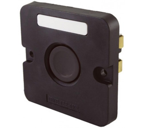 ПКЕ 122-1 У2, 10А, 660В, 1 элемент, чёрный цилиндр, в нишу, IP54, пост управления  (ЭТ)  ET519059  Электротехник