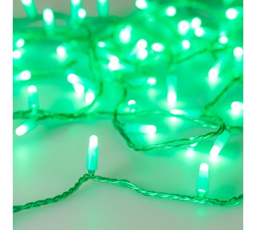Светодиодная гирлянда ARD-STRING-CLASSIC-10000-GREEN-100LED-MILK-STD Green (230V, 7W) (Ardecoled, IP65)  031196  Arlight