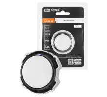 Выключатель 1-кл. 16А 250В проходной кнопочный механизм белый, "Байкал"   SQ1819-0023  TDM