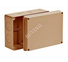 Коробка распр. Тусо для о/п, 200х140х75мм  без гермовводов не распр.горение HF без вводов,IP65 3керам.клеммника на 3 пол до 10 мм2  67056НГ-10-09 