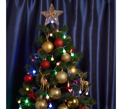 Гирлянда "шарики"  100 диодов  мульти  CL65   10м +1.5м, IP20  32353  FERON