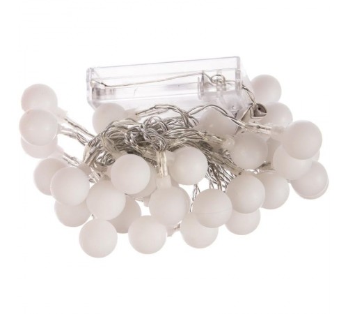 Гирлянда-нить 40 диодов  мульти, CL556  батарейки 3*АА, 4м + 0.5м, IP20  26763  FERON