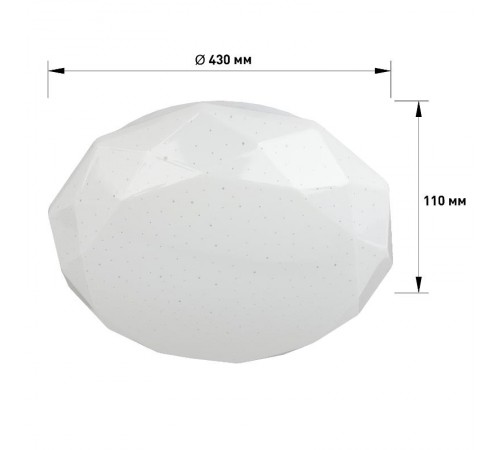 Светильник потолочный светодиодный SPB-6-50-4K Sparkle 50Вт 4000K  Б0054487  ЭРА