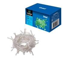 Гирлянда светодиодная  с контроллером  ULD-S0500-050/DTA GREEN IP20   5м. 50 диодов. Зеленый свет. шнур прозр..  UL-00005760  Uniel