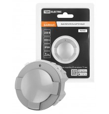 Выключатель карточный 250В 8кВт платина, "Байкал"   SQ1819-0351  TDM