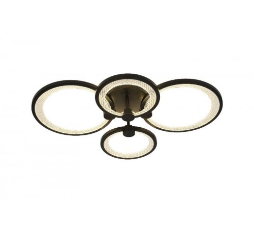 Светильник потолочный светодиодный  Модерн Odry CLL-1-78-RC BK с ДУ 78W 3000-6500К черный  Б0069751  ЭРА