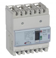 Автоматический выключатель DPX3 160 термомагнитный расцепитель 50кА 400В 4П 16А  420130  Legrand